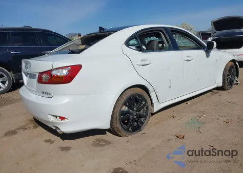 2007 Lexus Is 250 from USA, damaged, VIN JTHBK262072056315